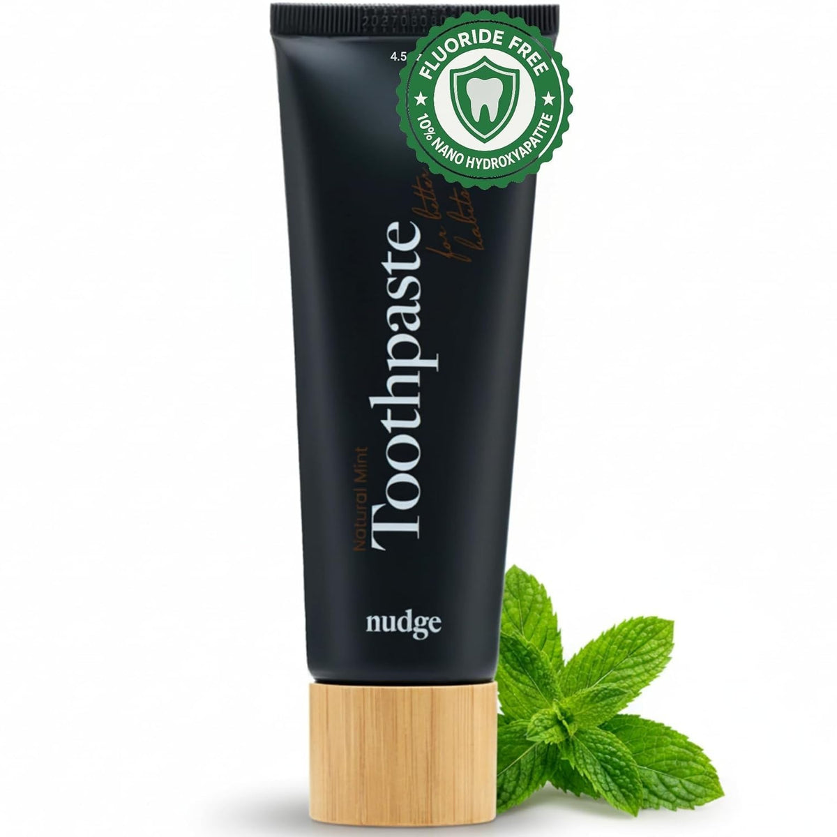 Nano Hydroxyapatite Toothpaste with Vitamin E - Fluoride & SLS Free Oral Care