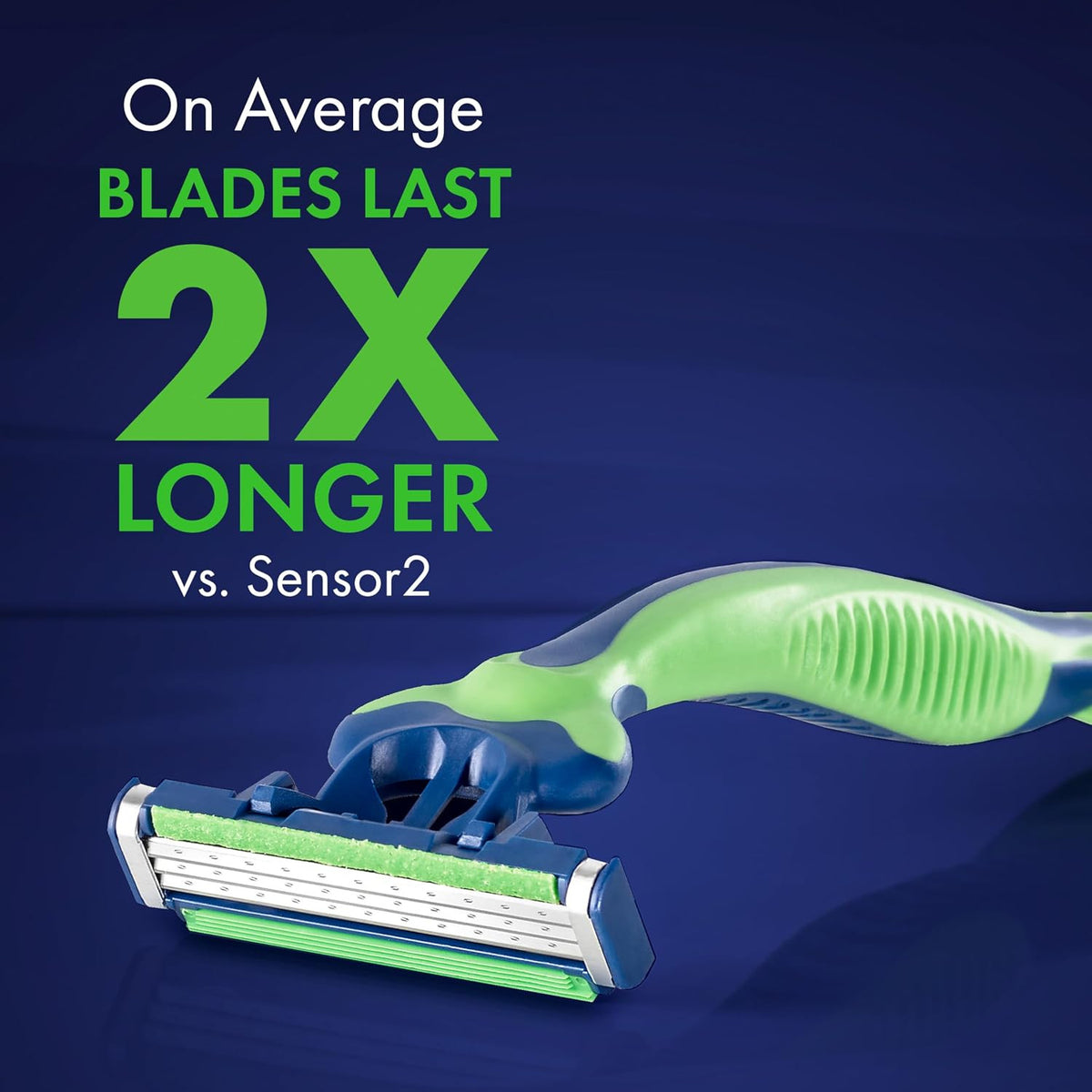 Gillette Sensor3 Sensitive Men’s Disposable Razors - 12 Pack, Up to 12 Shaves