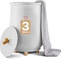 20L Towel Warmer Bucket with LED Timer & Temperature Control for Spa & Home