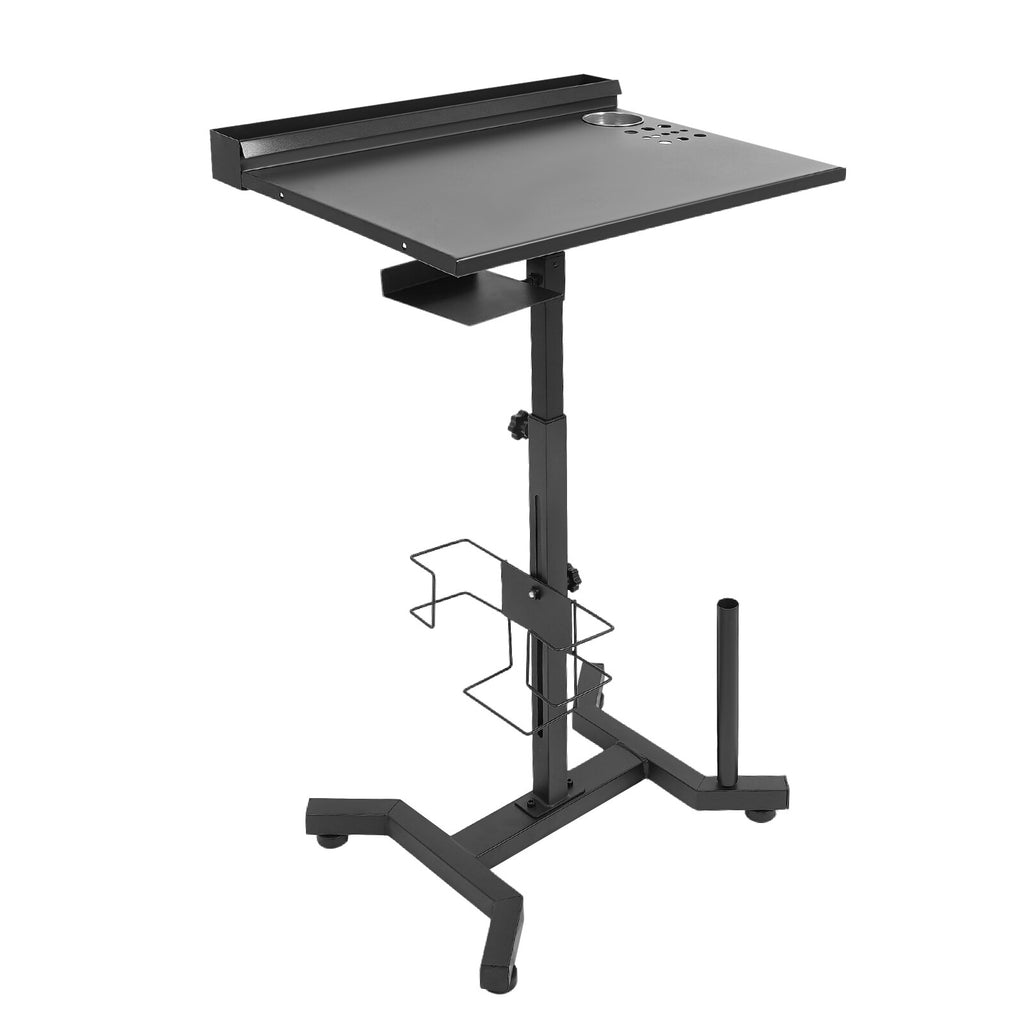 Height Adjustable Portable Salon Table Cart – Mobile Tattoo Work Table