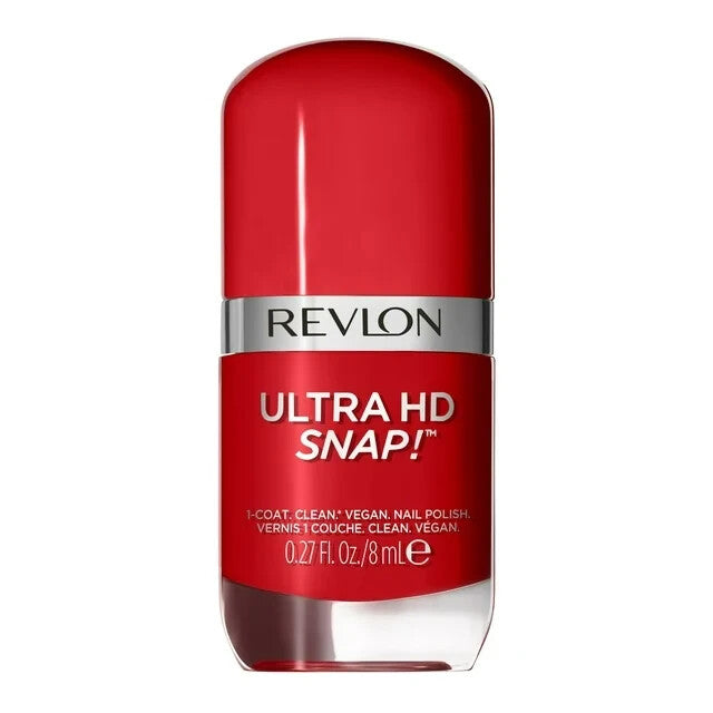 Revlon Ultra HD Snap Nail Polish - Cherry On Top - 1 Coat, Vegan, Quick Dry