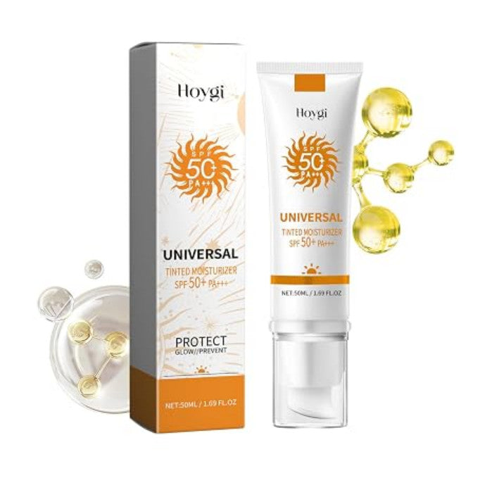 [US Seller] New Tinted Sunscreen SPF50+ PA+++ 50ml - Water Essence, Long-Lasting & Waterproof