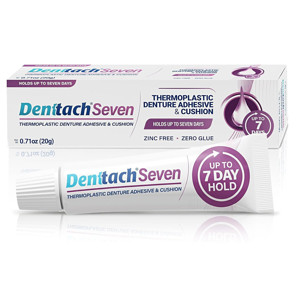 Denture Adhesive Gel - Waterproof Extra Strong Secure Fit for Upper & Lower Dentures