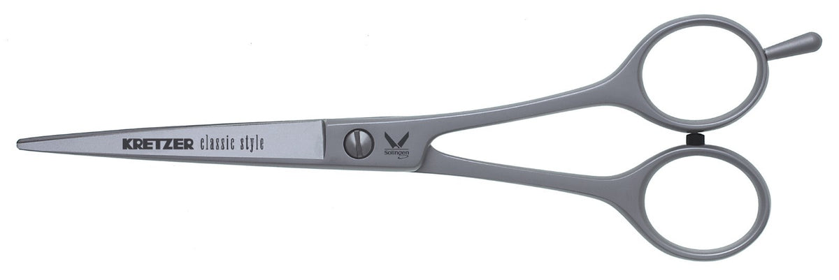 Professional Hairdressing Scissors 6.5 Inch Satin Finish Micro-Serrated Blade