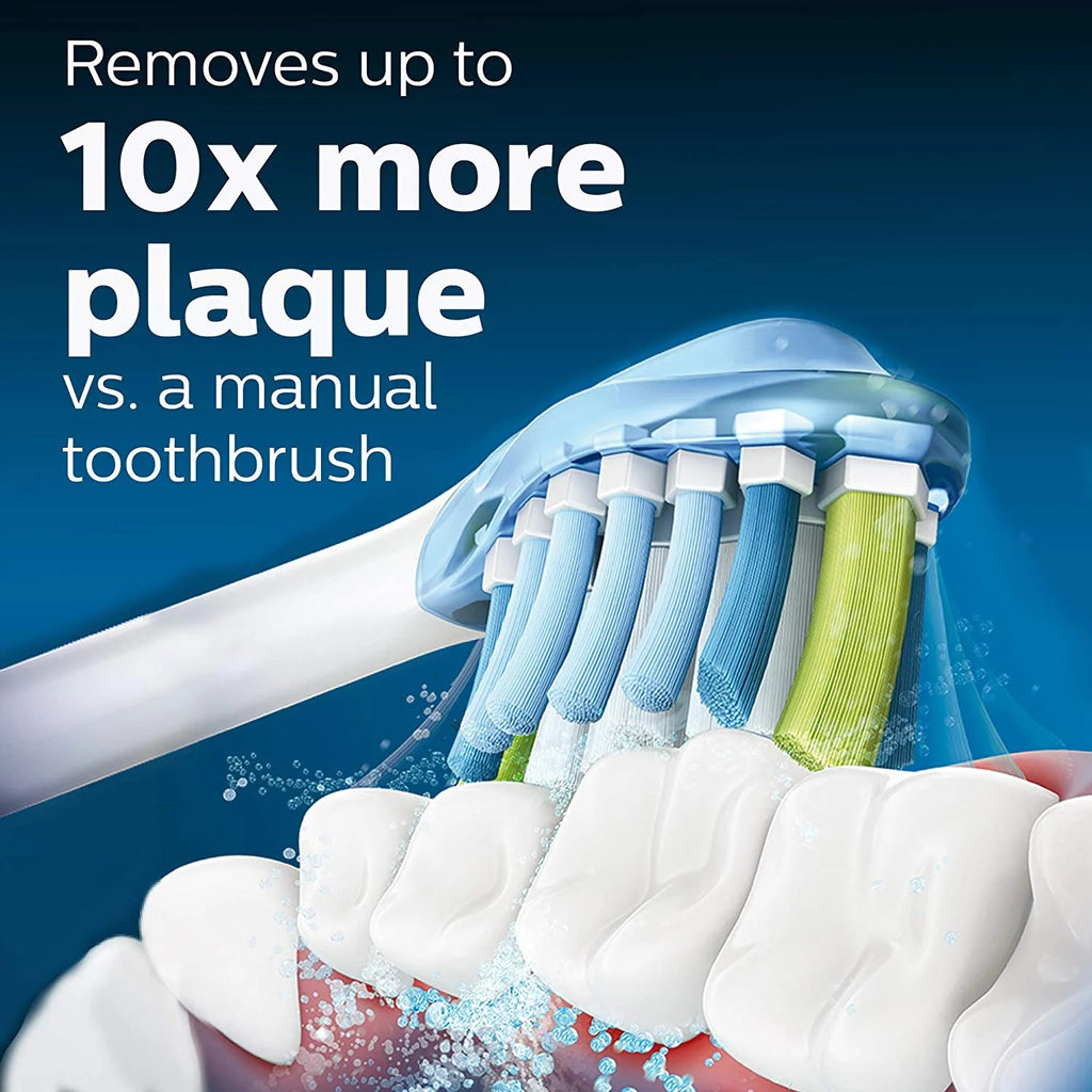 Philips Sonicare DiamondClean C3 Premium Replacement Toothbrush Heads White 8 Pack