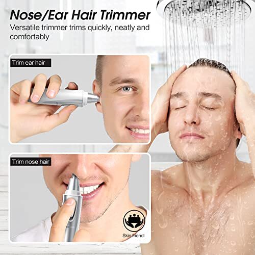 Ear and Nose Hair Trimmer Clipper - Professional Personal Grooming Device