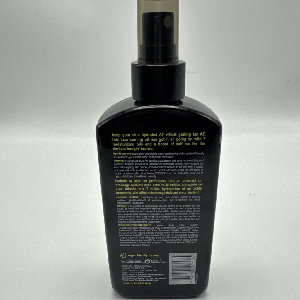 Hydrating Tanning Oil - Accelerates Sunless Tan, 8 fl oz