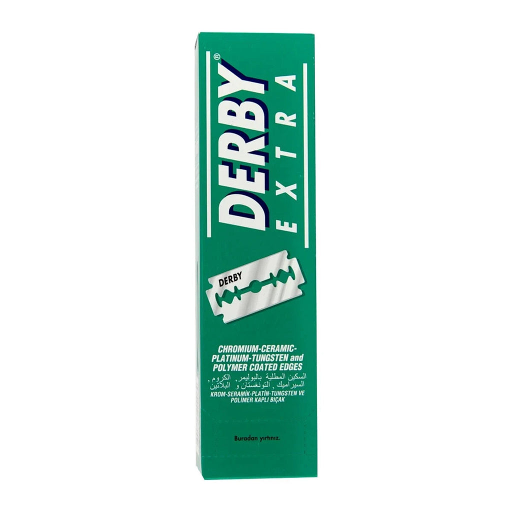 Double Edge Razor Blades - Stainless Steel 100 Pack for Safety Shavers