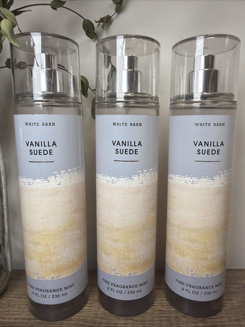 Vanilla Suede Body Mist - Fine Fragrance Spray 8 Fl Oz for Women