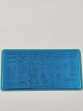 Nail Stamping Plate Manology Bundle Monster BM-XL324 Kawaii Emoji Heart Valentines