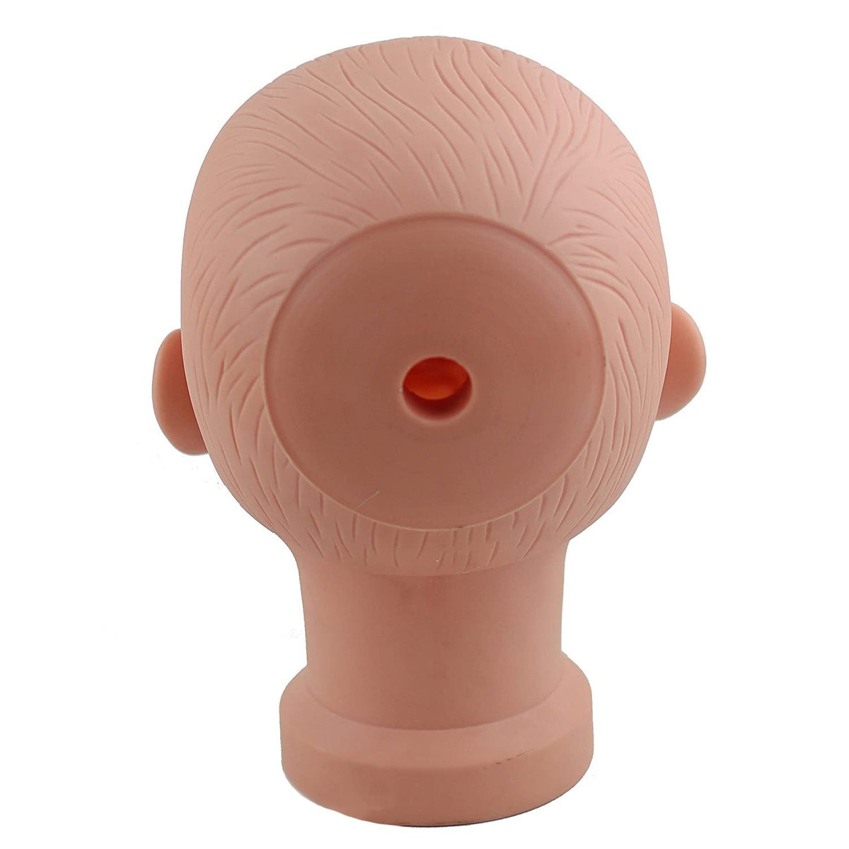 Baby Girl Mannequin Head for Wig and Hat Display - Silicone Cosmetology Mannequin