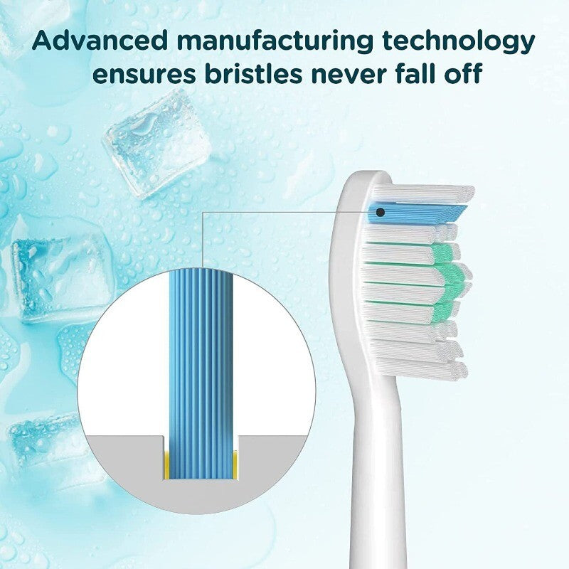 Replacement Electric Toothbrush Heads for Sonicare E-Series - 4 Pack