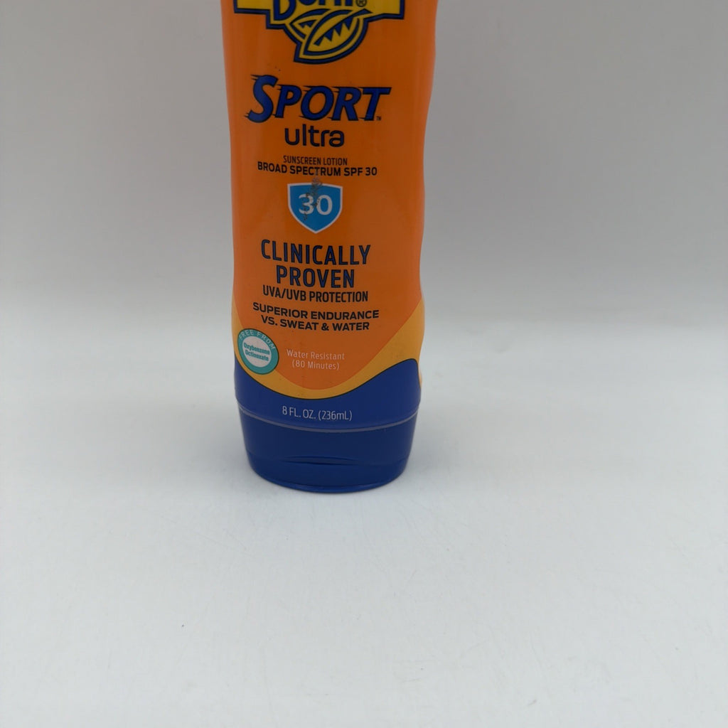 SPF 30 Sunscreen Lotion 8oz for Outdoor & Water Sports - UV Protection