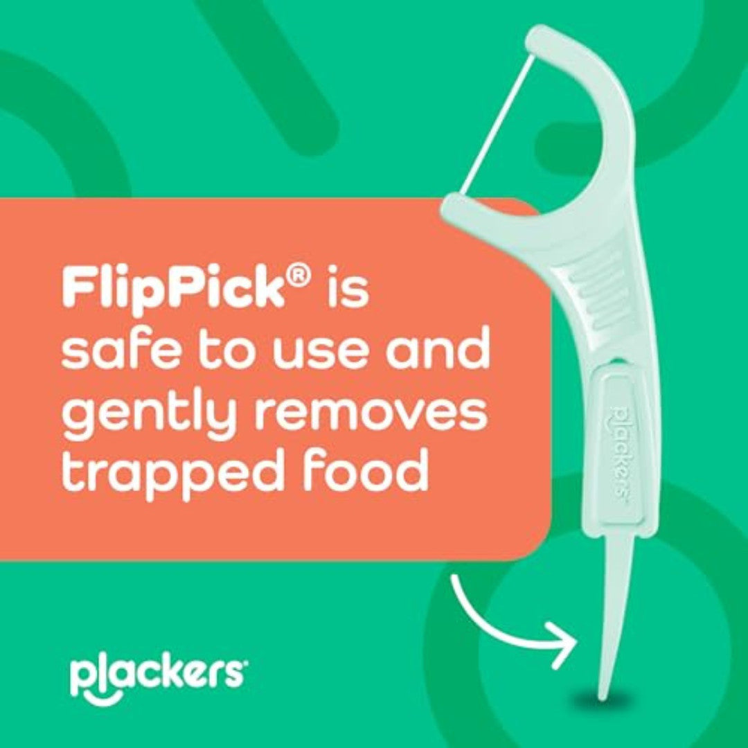 Micro Mint Dental Floss Picks 300 Count - Strong, Slim, Durable Oral Floss