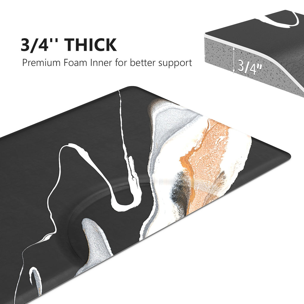 Anti-Fatigue Salon Mat 5/8 Inch Thick for Hair Stylist Standing Support