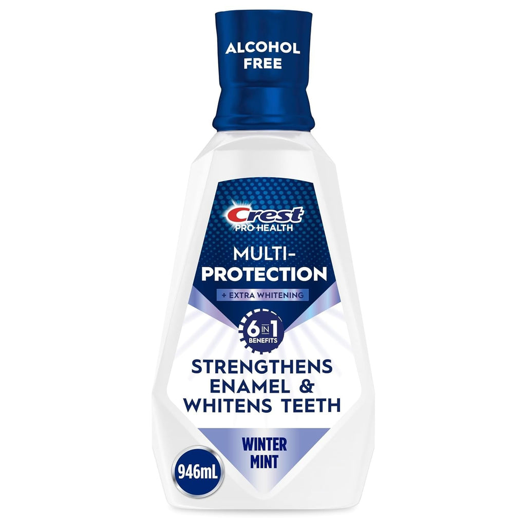 Whitening Mouthwash Alcohol-Free 32 Fl Oz - Fluoride & Enamel Support