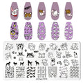 Dog Nail Stamping Plate - Jintian Y015 Nail Art Tool for Pets
