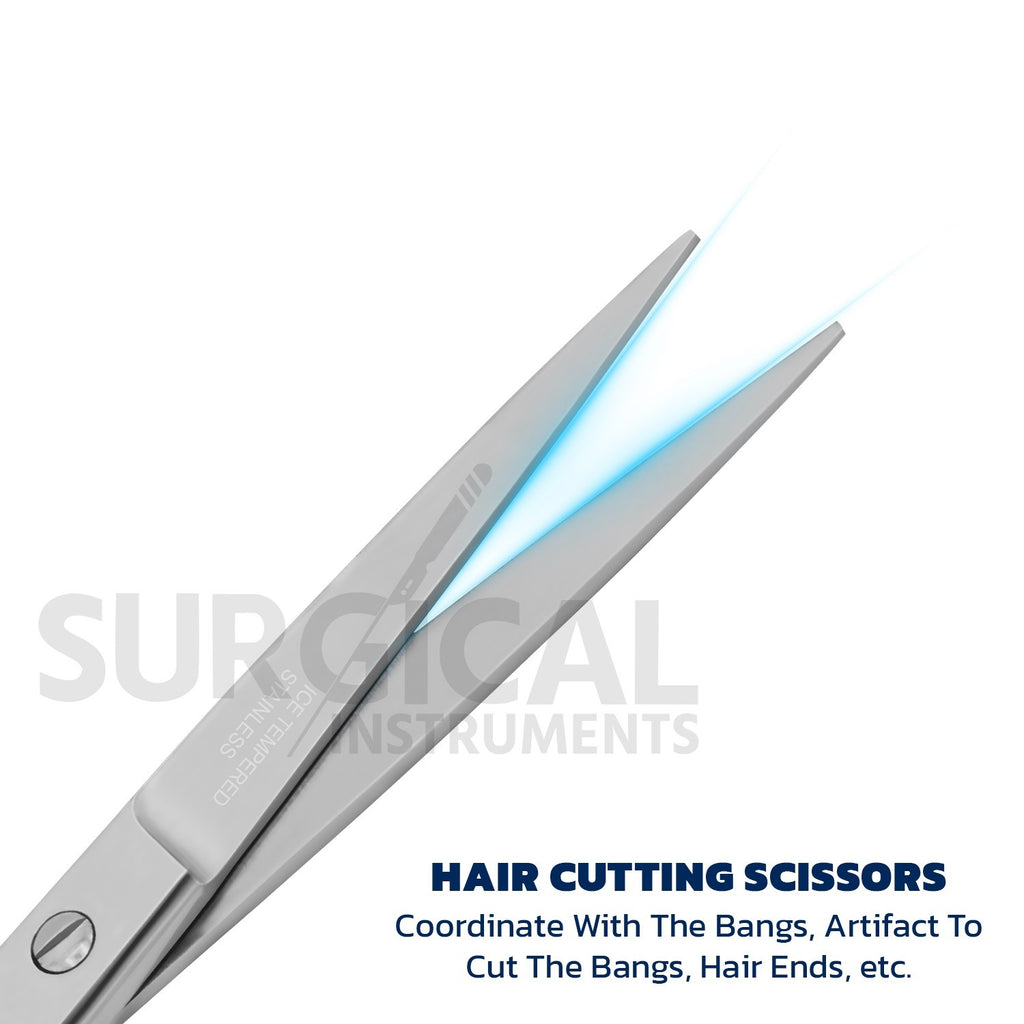 Hair Cutting Scissors Barber Shears 5.5 Inch Tempered German Steel- Pack of 5