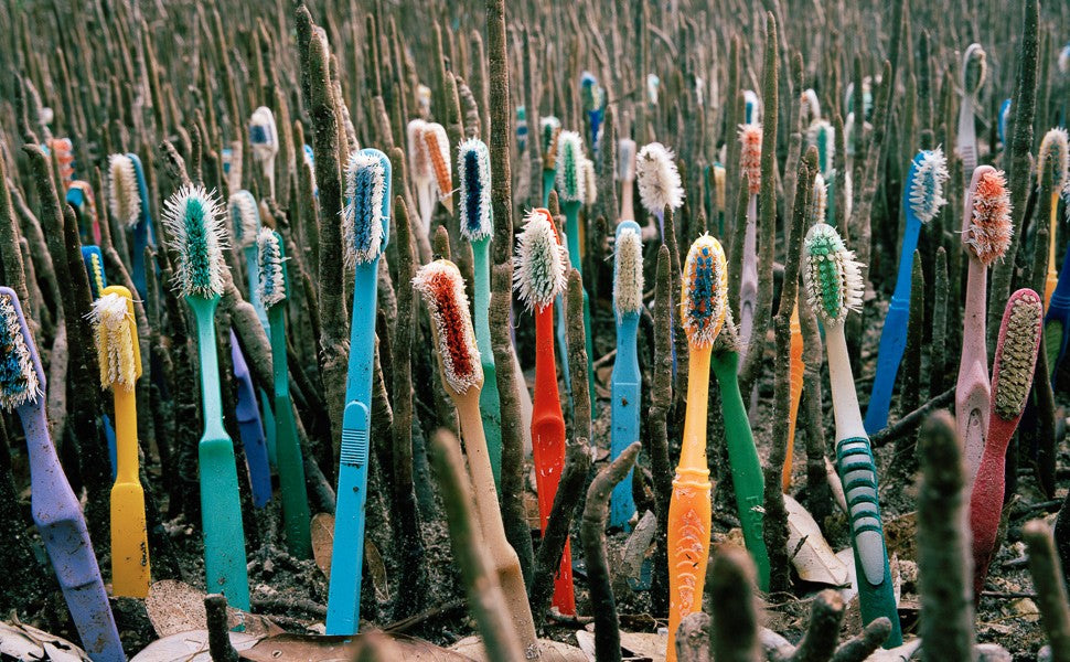 Bamboo Charcoal Toothbrushes 6 Pack - Soft BPA Bristles, Eco-Friendly & Biodegradable