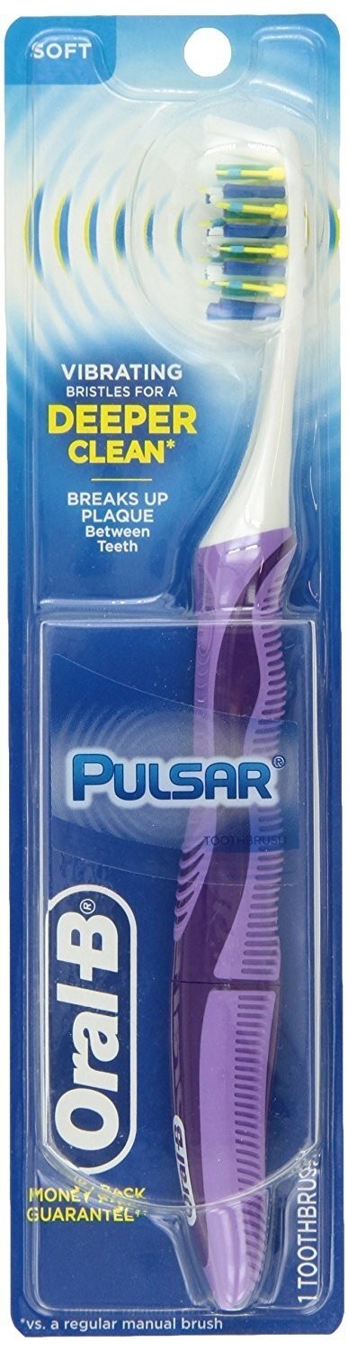 Vibrating Soft Bristle Toothbrush for Deep Gum and Plaque Cleaning