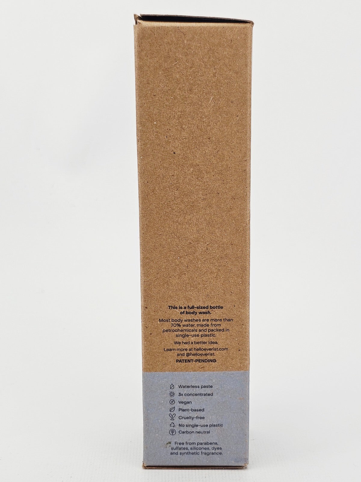 Waterless Body Wash Concentrate - 3.4 Fl Oz, Fresh & Hydrating