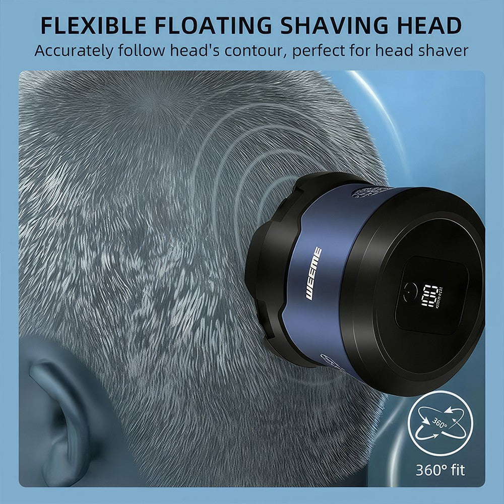 Cordless 5D Head Shaver Men’s Electric Trimmer Wet Dry Rechargeable Razor