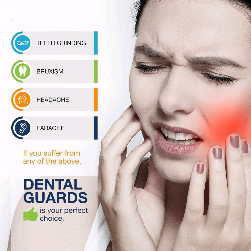 Dental Mouth Guard for Bruxism TMJ Sleep Aid Night Teeth Grinding Protector