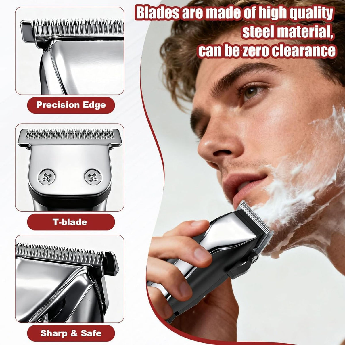 Replacement Trimmer Blade for Wahl 02144, Models 9816-200 & 5598 - Precision Cutting