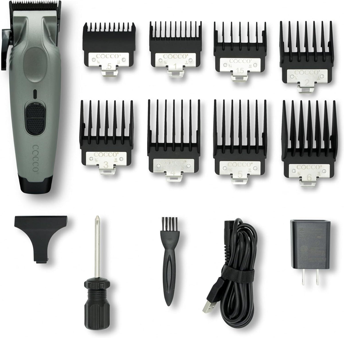 Professional Digital Clipper with Graphene Blade & Lithium Battery