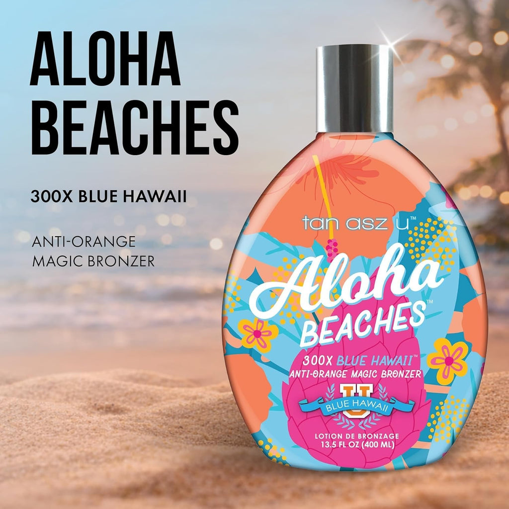 Bronzer Tanning Lotion with Blue Hawaii Shade - 13.5 oz