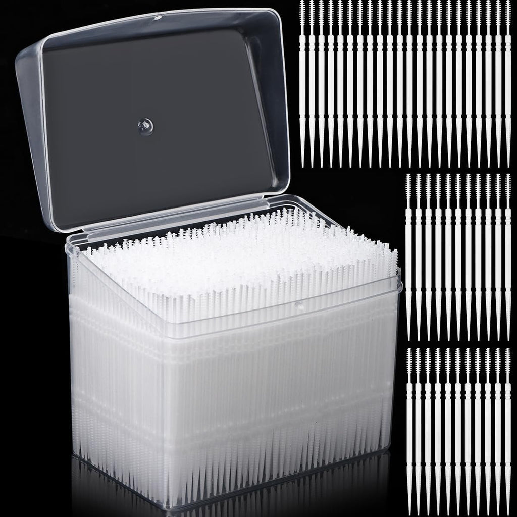 1100Pcs Dental Picks Toothpicks Interdental Brush Oral Hygiene Tool