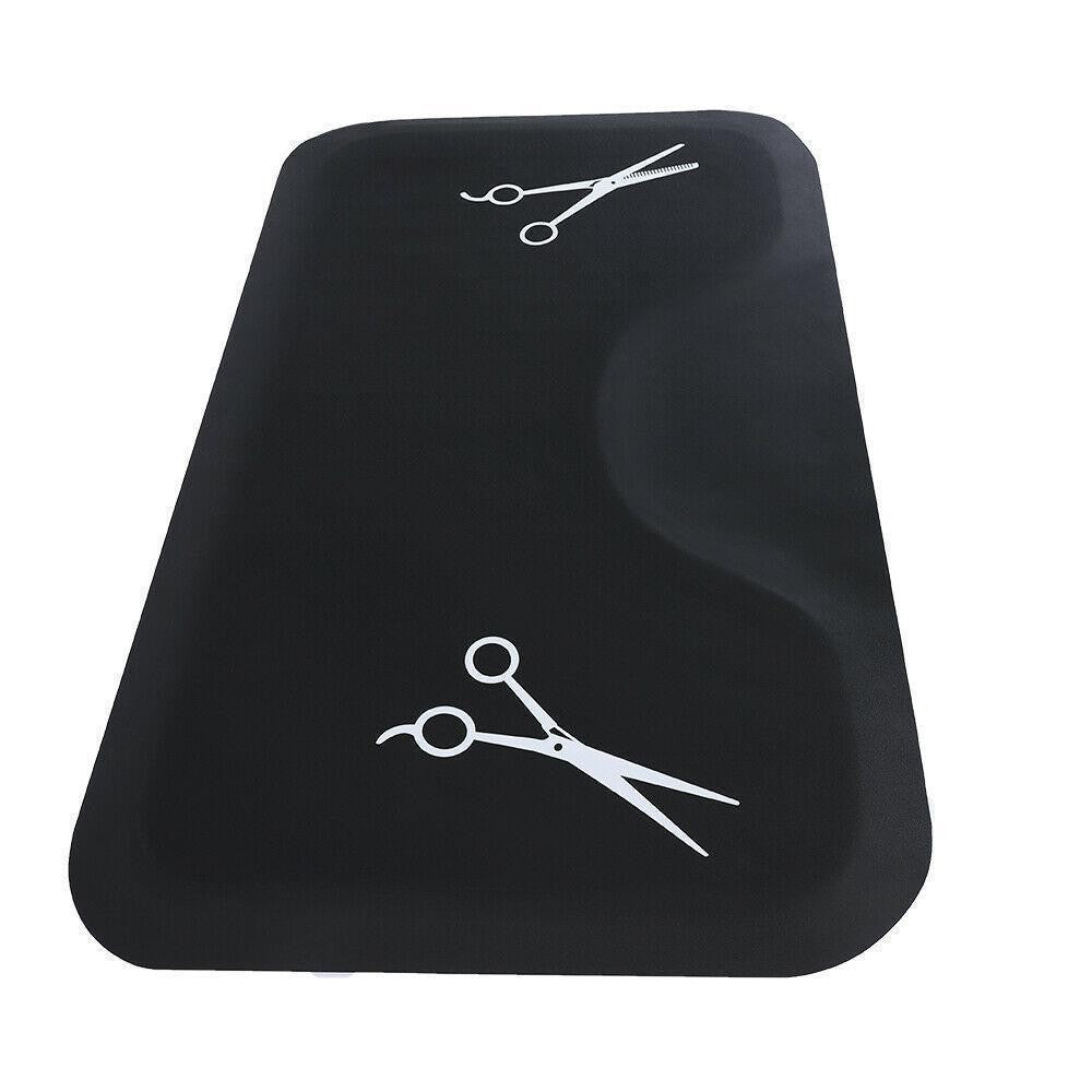 Anti-Fatigue Salon Floor Mat 3x5 Feet with Scissors Pattern for Barbershops