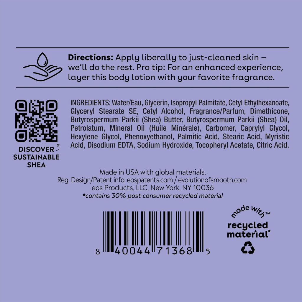 Shea Better Body Lotion Vanilla Cashmere 16oz Hydrating Moisturizer with Shea Butter
