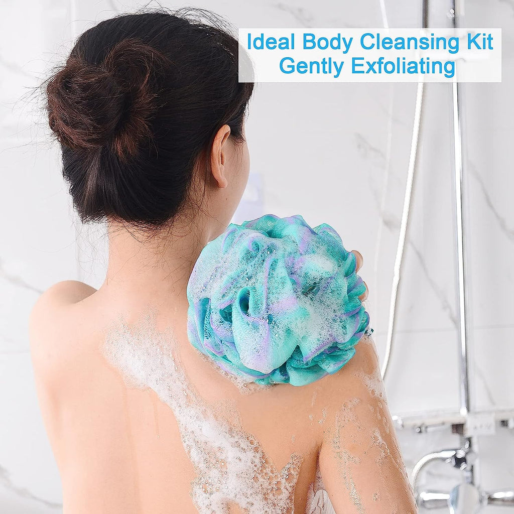 Exfoliating Bath Loofah Sponge - Large 75g Body Scrubber for Shower