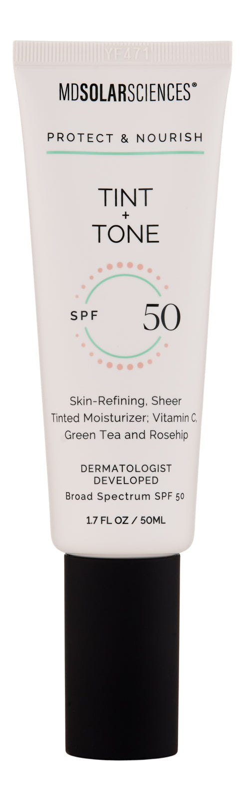 SPF 50 Tinted Moisturizer Sunscreen with Antioxidants - 1.7 oz