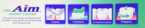 2 Pack Whitening Mint Toothpaste Gel 6 Oz - Tartar Control Fluoride