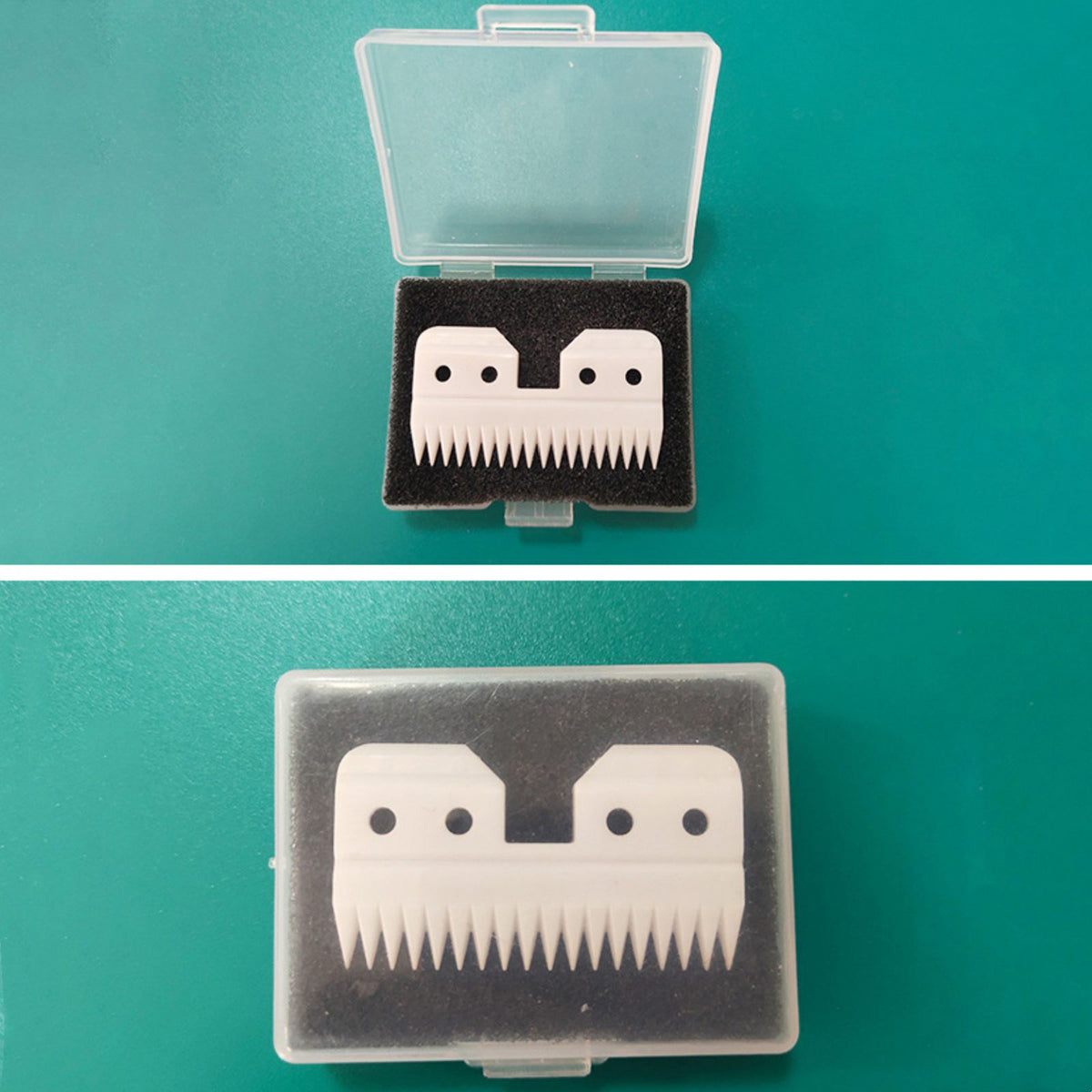 Ceramic Clipper Blade Replacement for Most Hair Clippers - 3 Pack