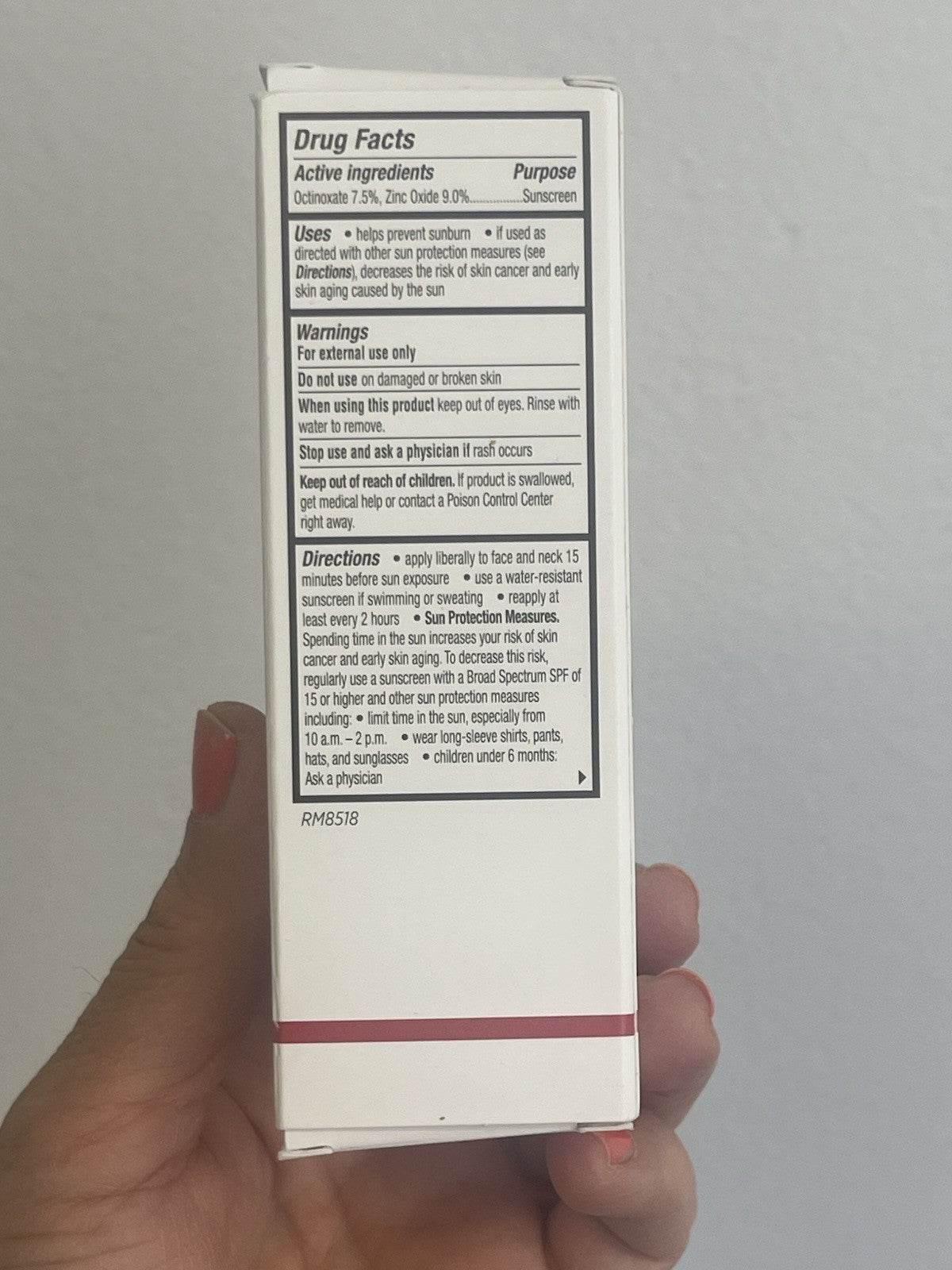 SPF 46 Facial Sunscreen - Broad Spectrum UV Protection, 1.7 oz