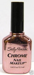 Chrome Nail Polish Set - Metallic & Glitter Finish, 3 Colors
