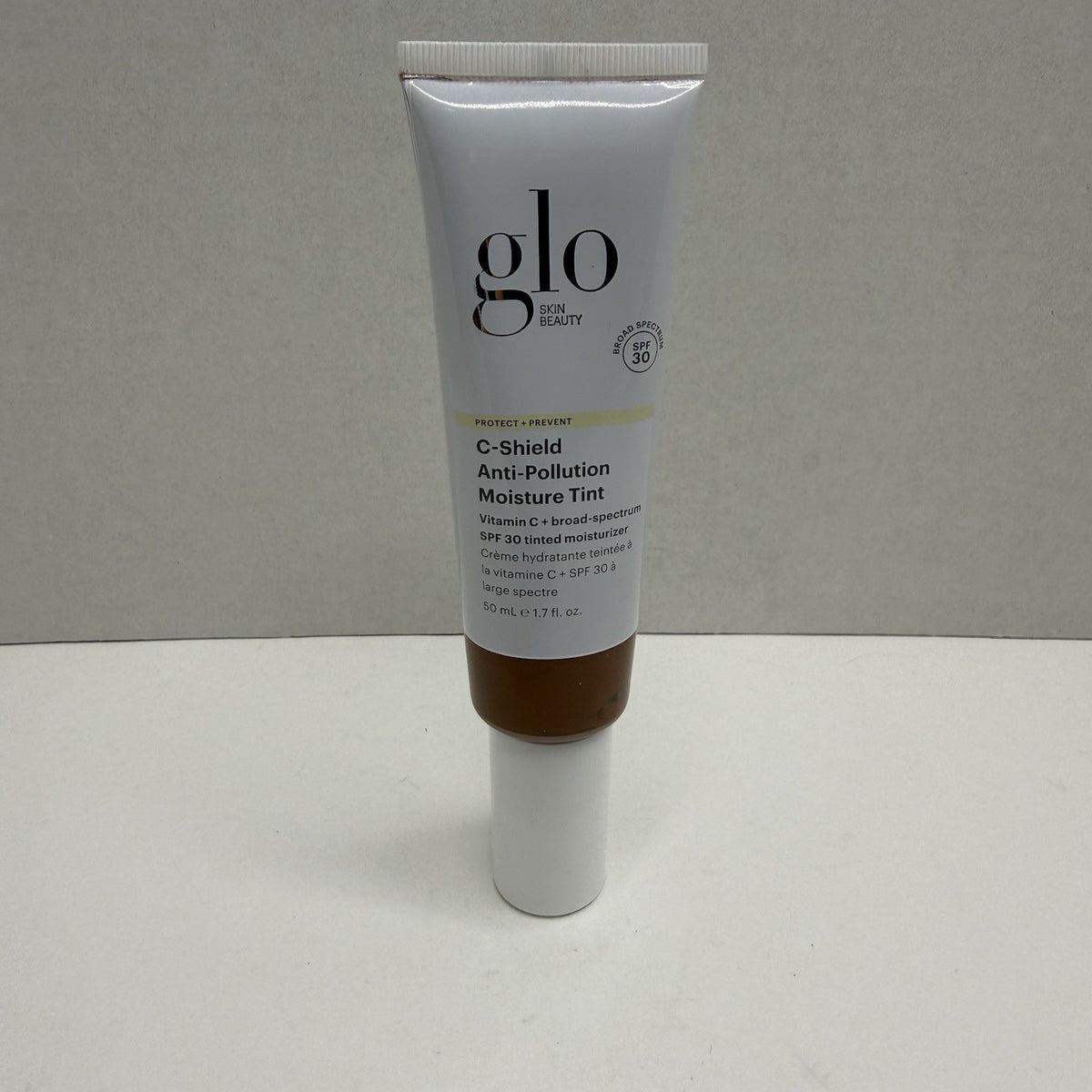 Glo Skin Beauty C-Shield Moisture Tint SPF 30 - Shade 10W, Hydrating Tinted Moisturizer 50mL (Expired)