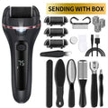Electric Foot Callus Remover Grinder Pedicure Tool Rechargeable Spa Foot Care