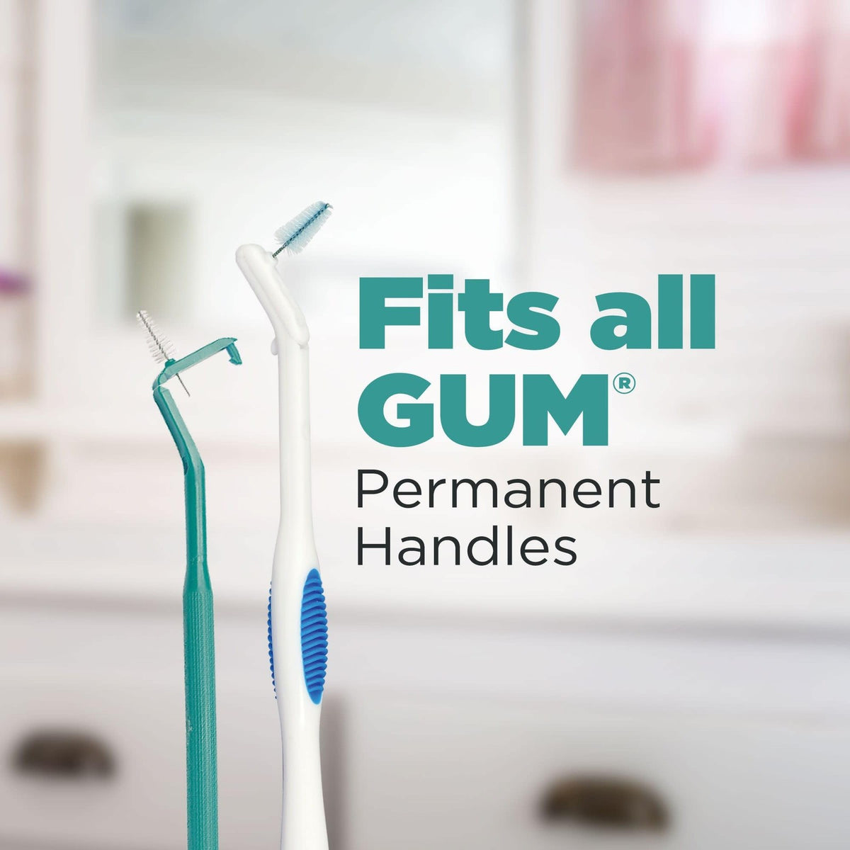 Dental Floss Refills for Interdental Cleaning - Wide Brush Pack of 48