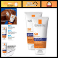 SPF 50 Water-Resistant Sunscreen for Face & Body - Long-Lasting UV Protection