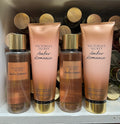 Victoria’s Secret Amber Romance Fragrance Body Mist & Lotions Set - 4 Pieces