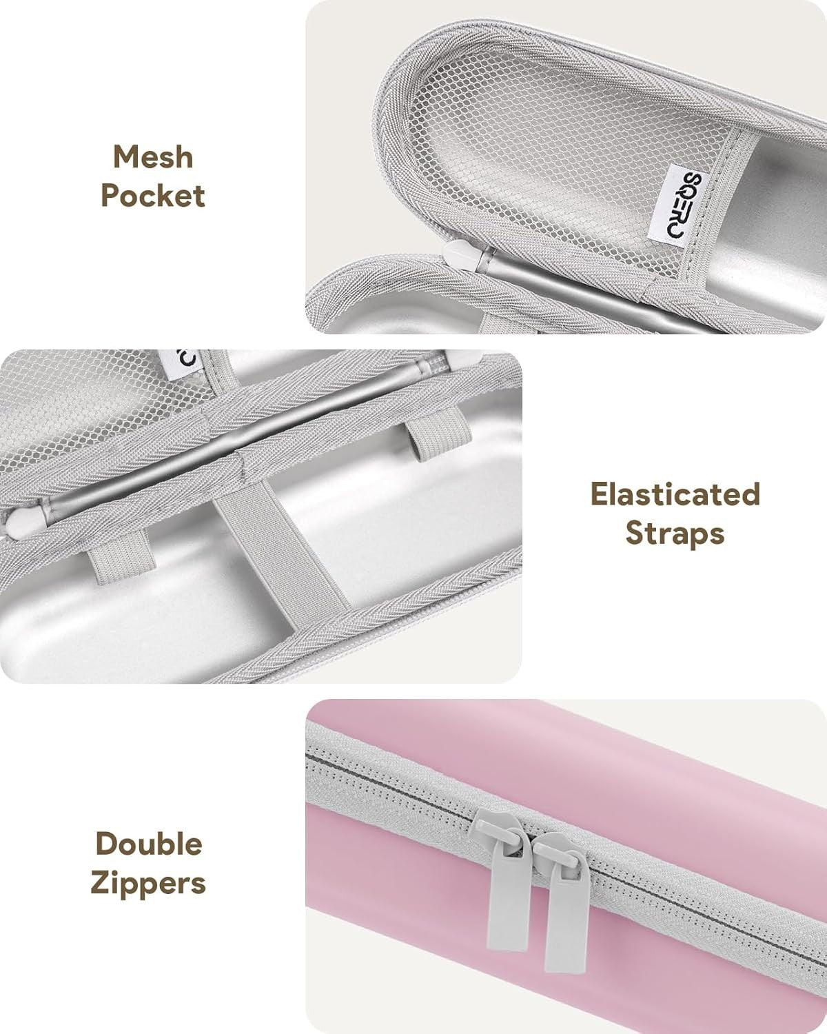 Electric Toothbrush Travel Case for Oral-B & Philips Sonicare - Protective & Compact