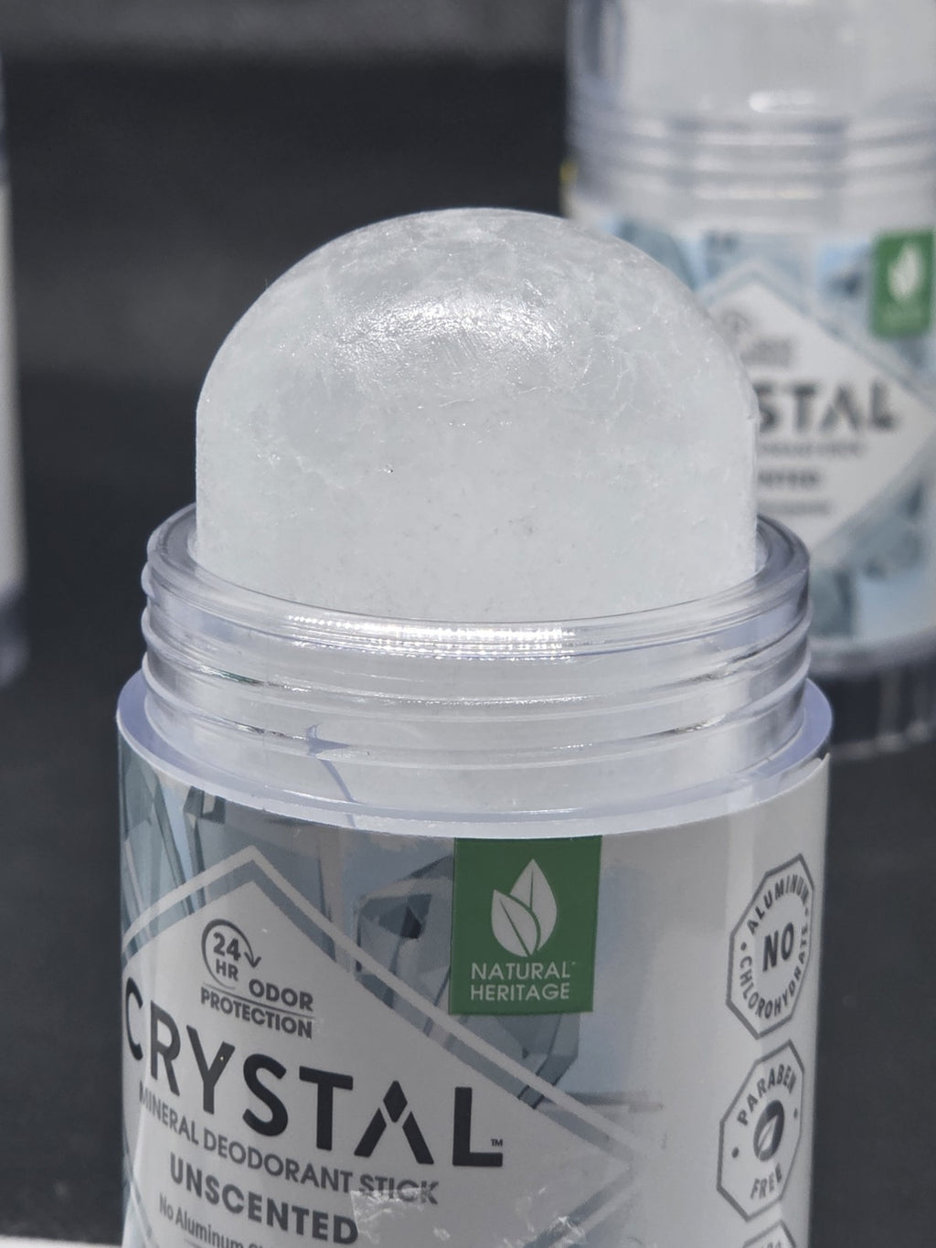 3-Pack Unscented Mineral Deodorant Sticks - 4.25 Ounce Each