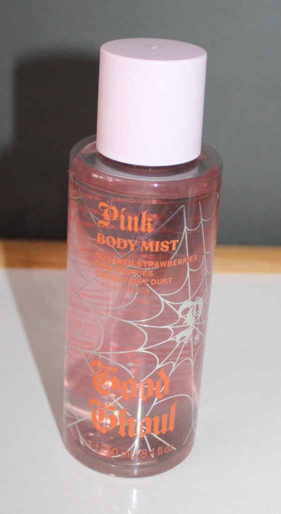 Victoria's Secret Pink Body Mist Spray Good Ghoul Halloween 8.4 Oz Full Size