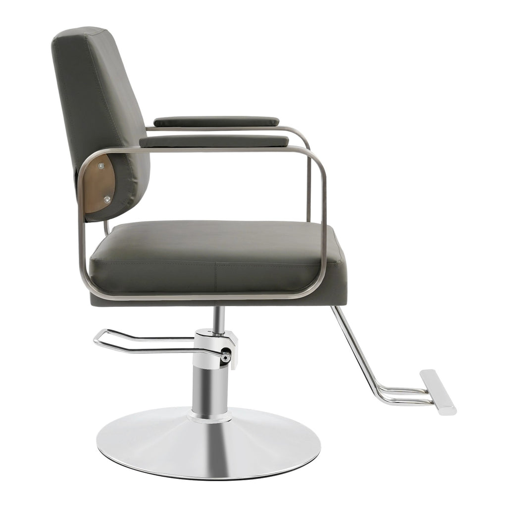 Adjustable Salon Chair for Hair Stylist, 360° Rotating Barber Chair