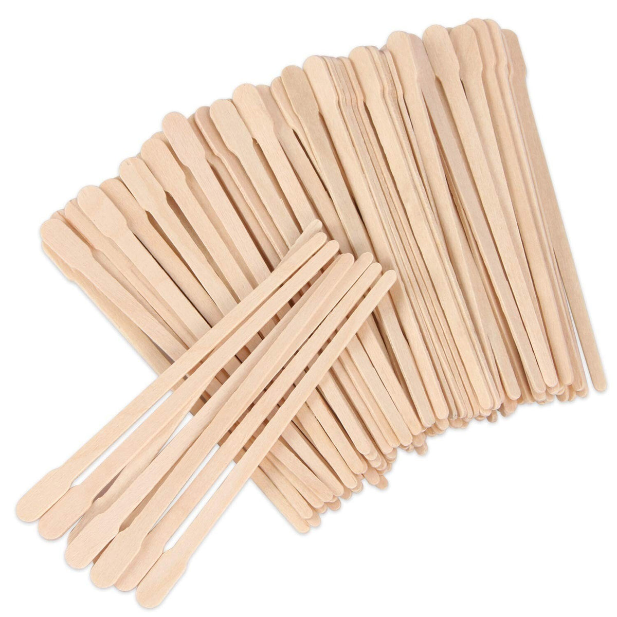 Eyebrow Waxing Spatulas - Wooden Wax Stick Applicators for Hair Removal, 1200 Pack