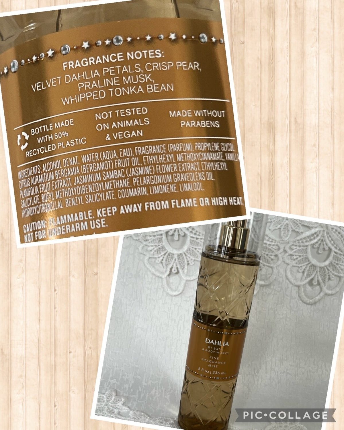 8 oz Fragrance Body Mist - Pick Your Favorite Scent - Hydrating Aloe Spray